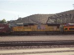 UP 4980 in Barstow Yard